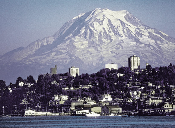 Mount Rainier in Tacoma, Washington